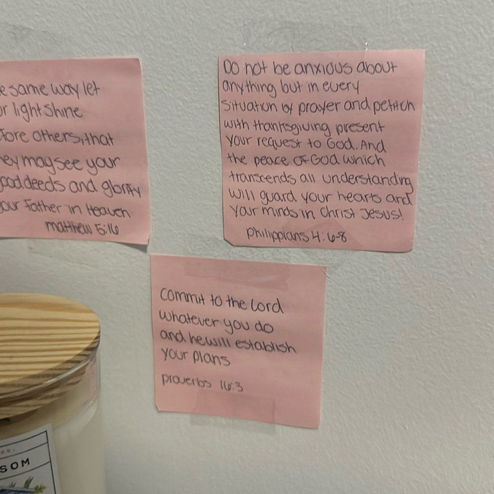 Sticky notes